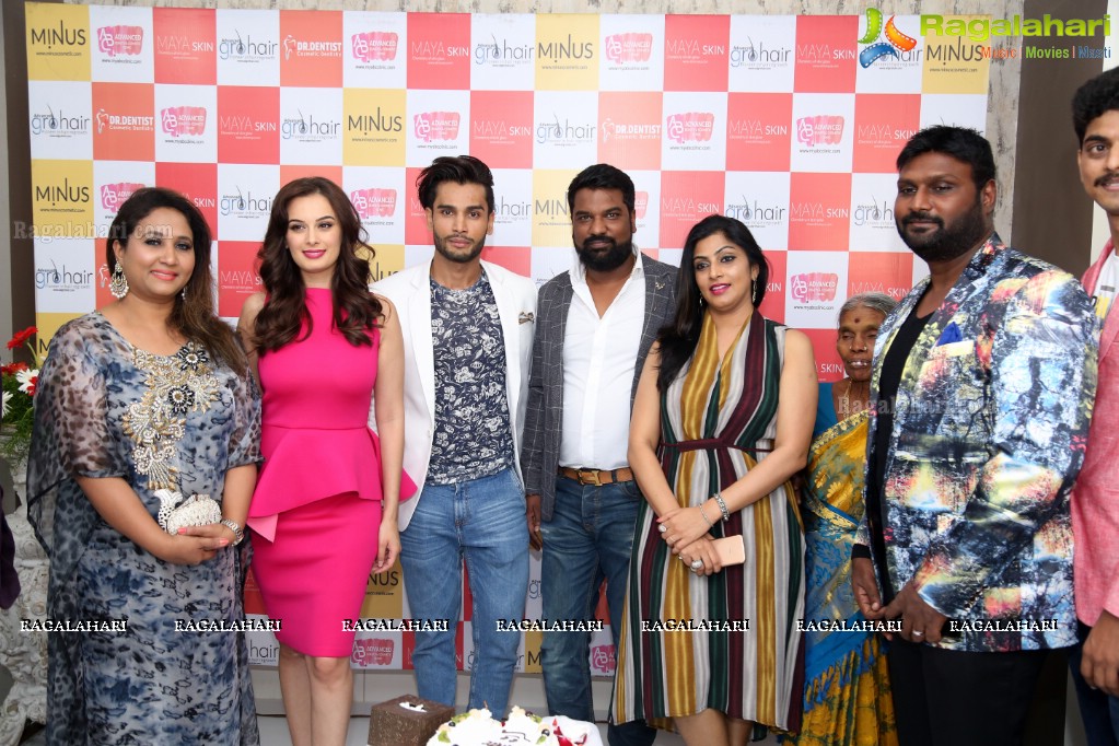 Evelyn Sharma launches ABC Clinic at Kukatpally, Hyderabad
