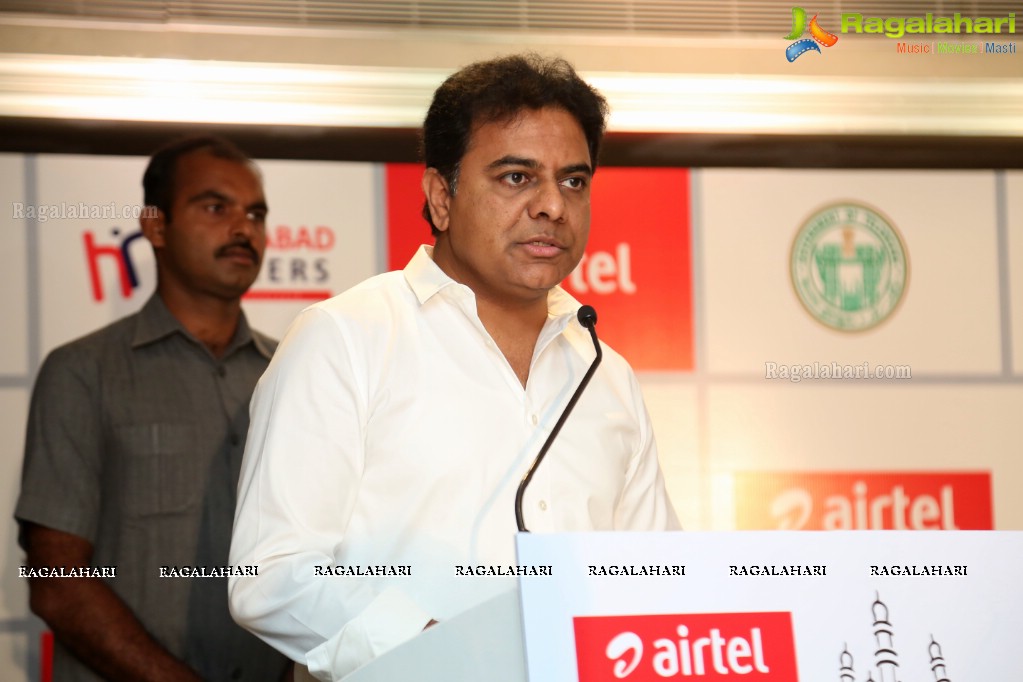 7th Edition of Airtel Hyderabad Marathon 2017 Launch by Hyderabad Runners Society, Taj Krishna