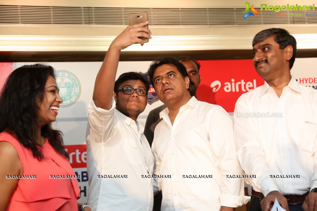 7th Edition of Airtel Hyderabad Marathon 2017 Launch by Hyderabad Runners Society, Taj Krishna