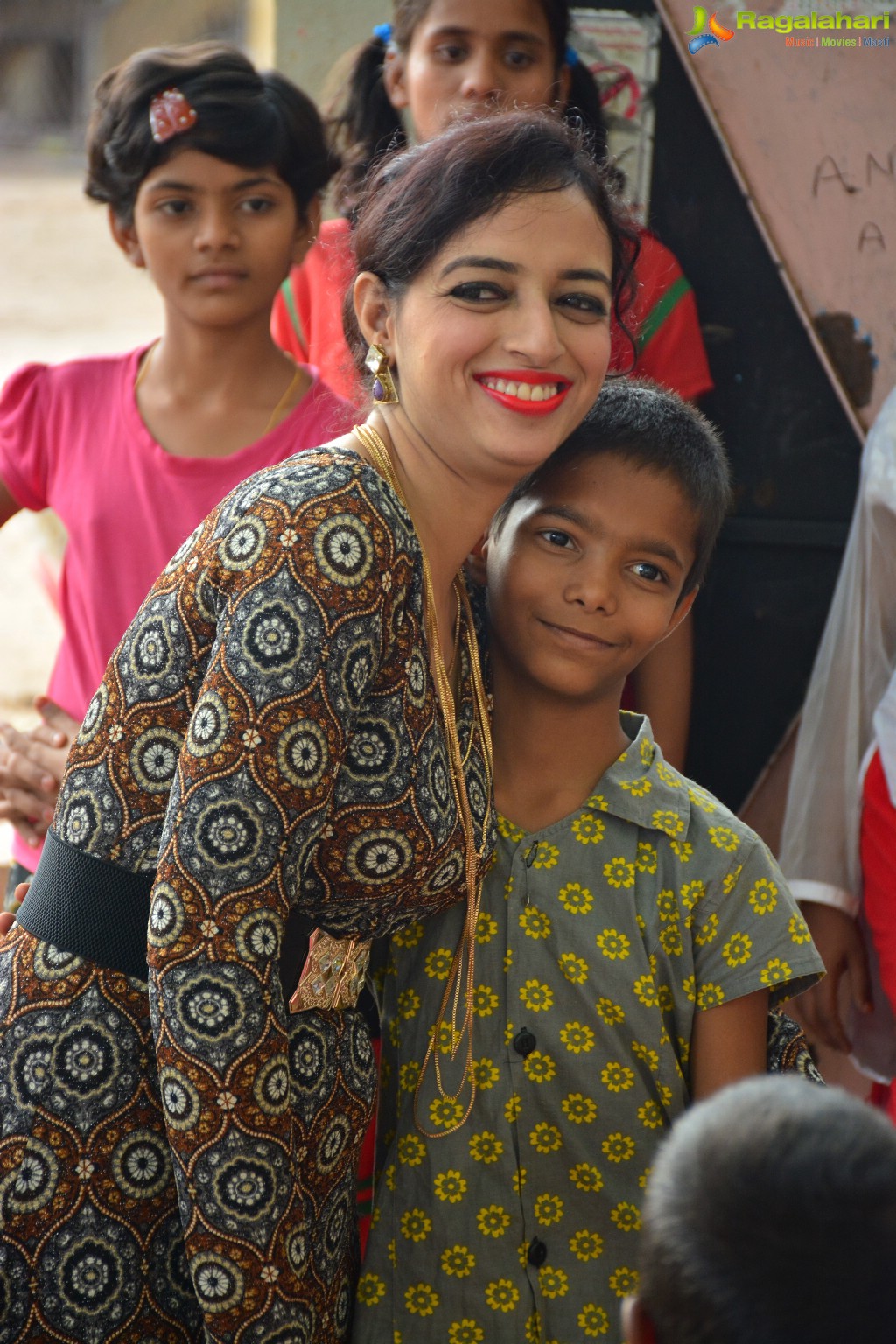 Alka Minda's Birthday with Orphanage Girls at Rainbow Home Govt. School for Girls, Musheerabad, Hyderabad