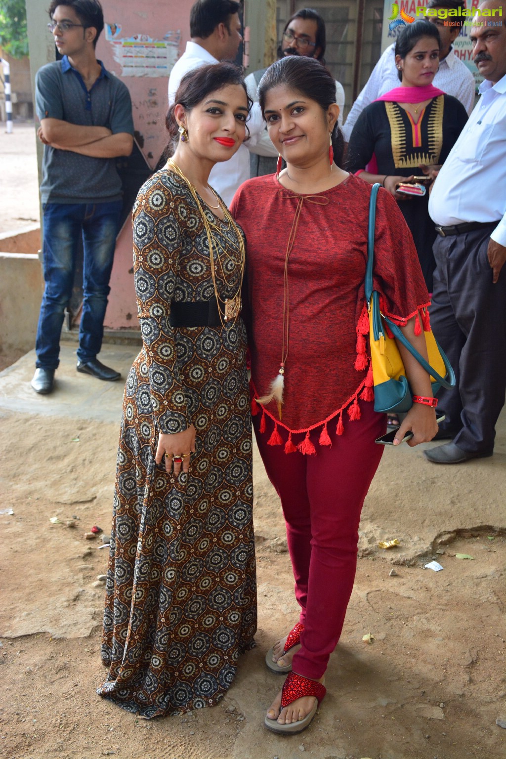 Alka Minda's Birthday with Orphanage Girls at Rainbow Home Govt. School for Girls, Musheerabad, Hyderabad