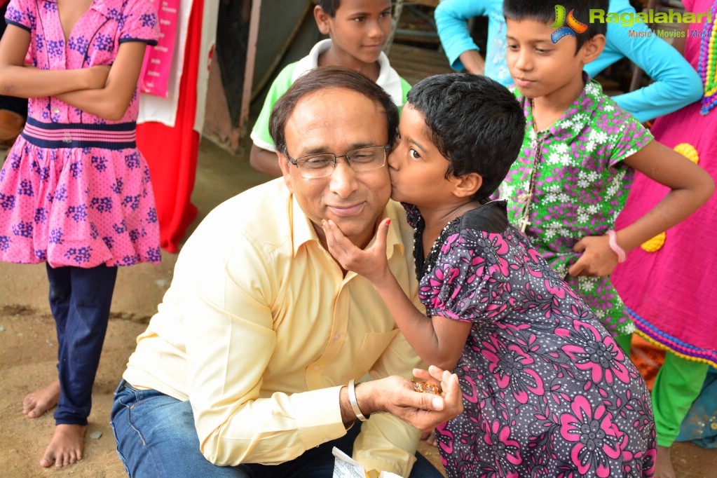 Alka Minda's Birthday with Orphanage Girls at Rainbow Home Govt. School for Girls, Musheerabad, Hyderabad