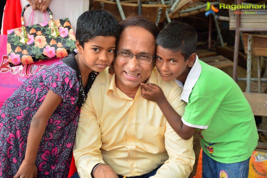 Alka Minda's Birthday with Orphanage Girls at Rainbow Home Govt. School for Girls, Musheerabad, Hyderabad