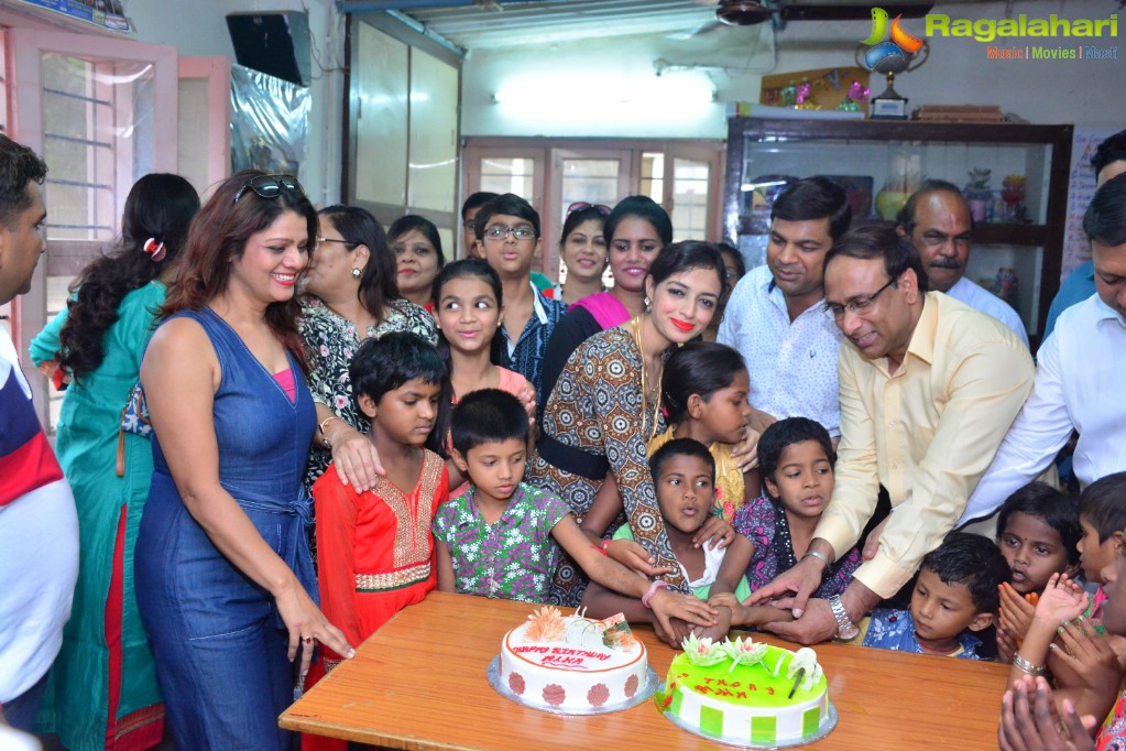 Alka Minda's Birthday with Orphanage Girls at Rainbow Home Govt. School for Girls, Musheerabad, Hyderabad