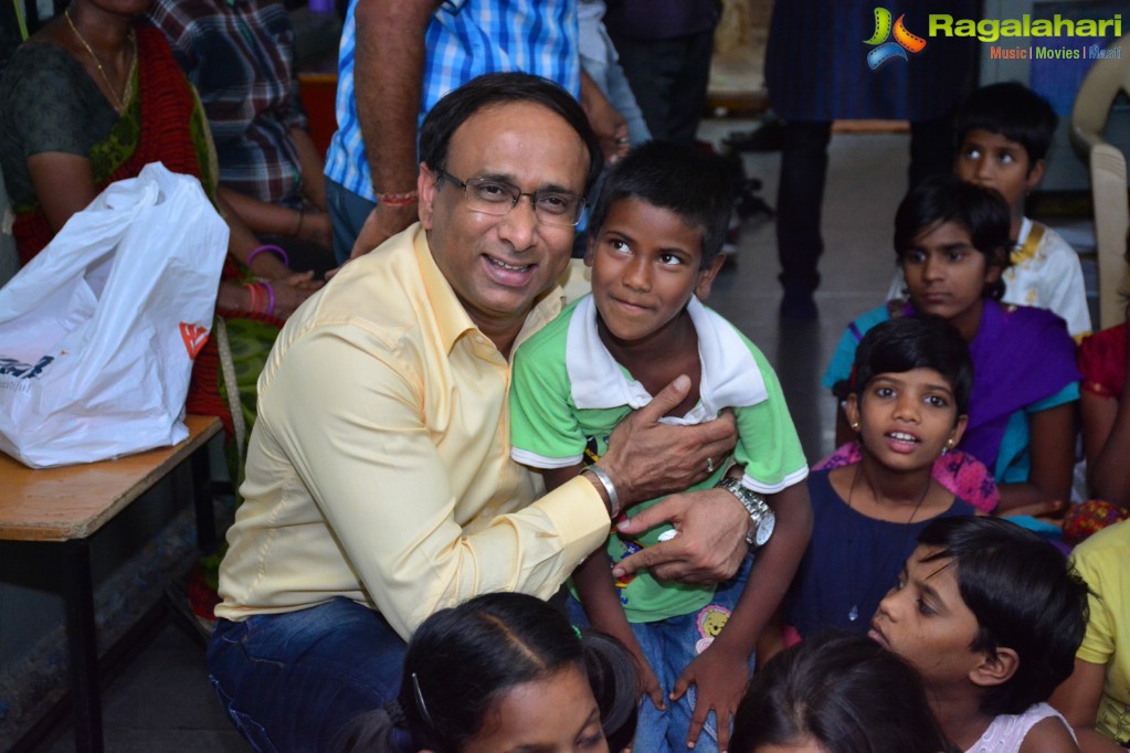 Alka Minda's Birthday with Orphanage Girls at Rainbow Home Govt. School for Girls, Musheerabad, Hyderabad