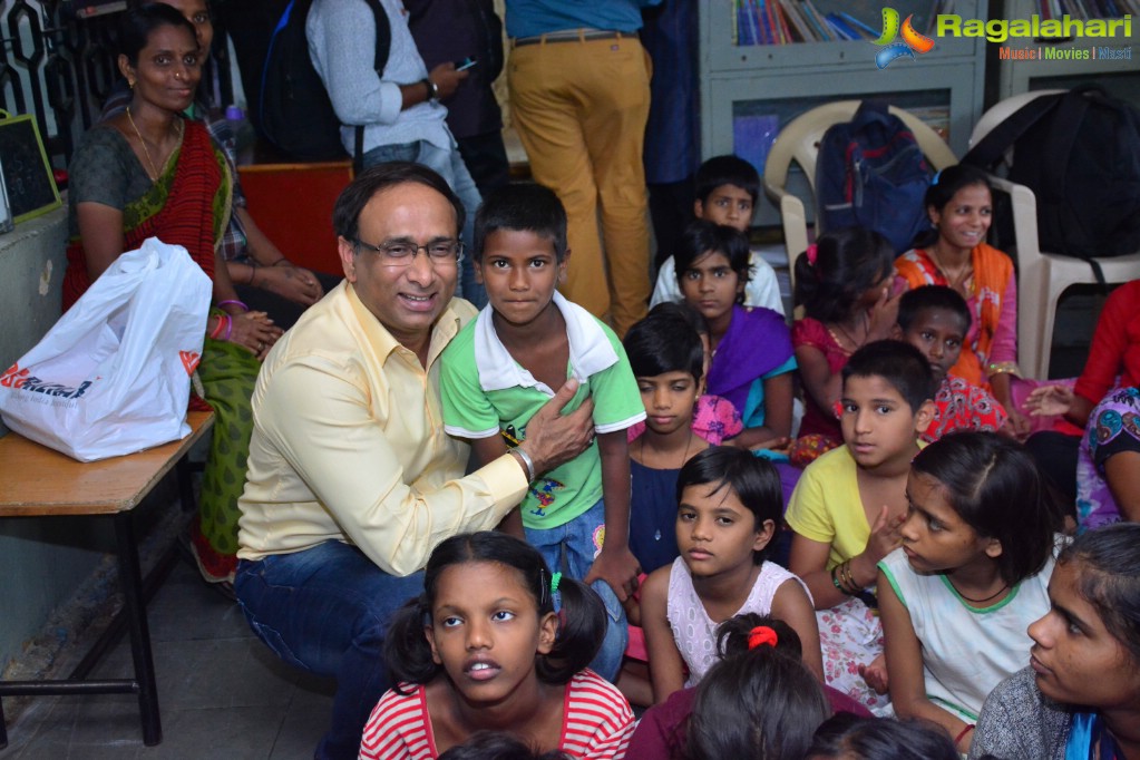 Alka Minda's Birthday with Orphanage Girls at Rainbow Home Govt. School for Girls, Musheerabad, Hyderabad