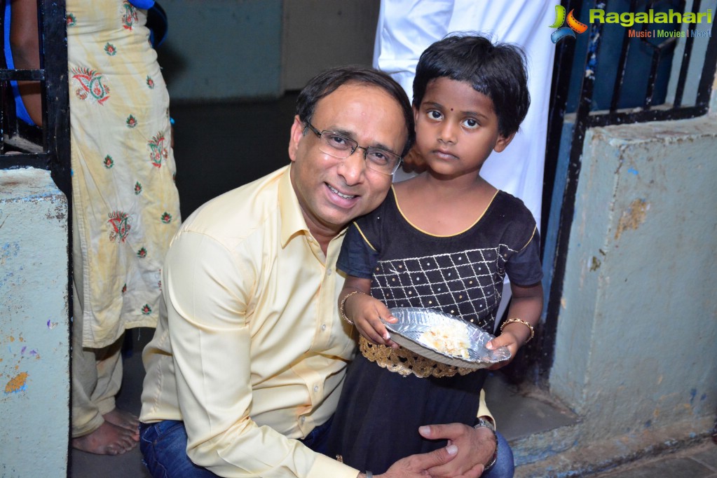 Alka Minda's Birthday with Orphanage Girls at Rainbow Home Govt. School for Girls, Musheerabad, Hyderabad