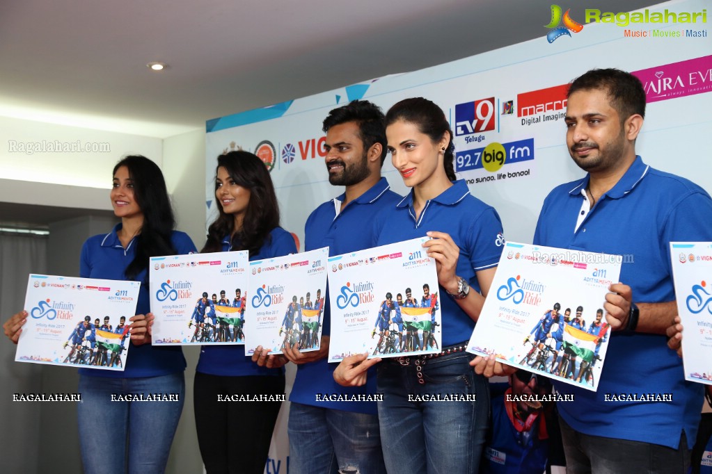 The Aditya Mehta Foundation Infinity Ride 2017 Launch at The Park, Hyderabad