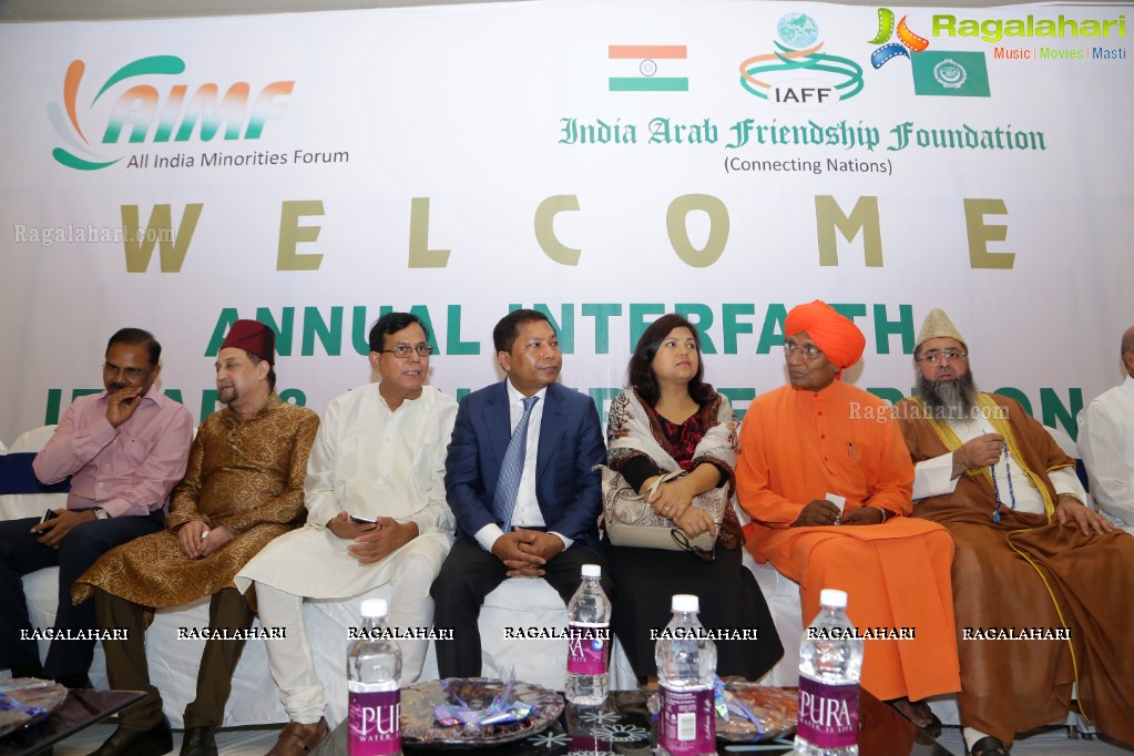 Annual Interfaith Iftar Dinner by India Arab Friendship Foundation (IAFF)