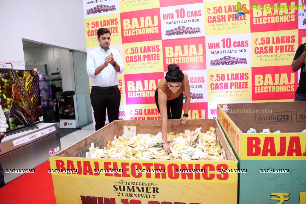 Bajaj Electronics Lucky Draw at Forum Sujana Mall, Hyderabad