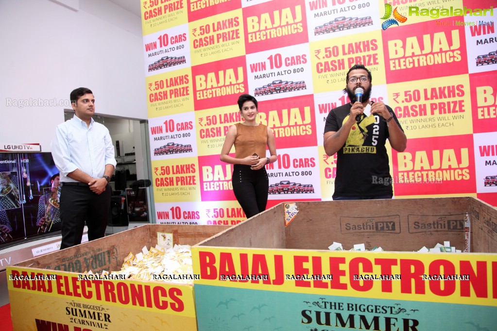 Bajaj Electronics Lucky Draw at Forum Sujana Mall, Hyderabad