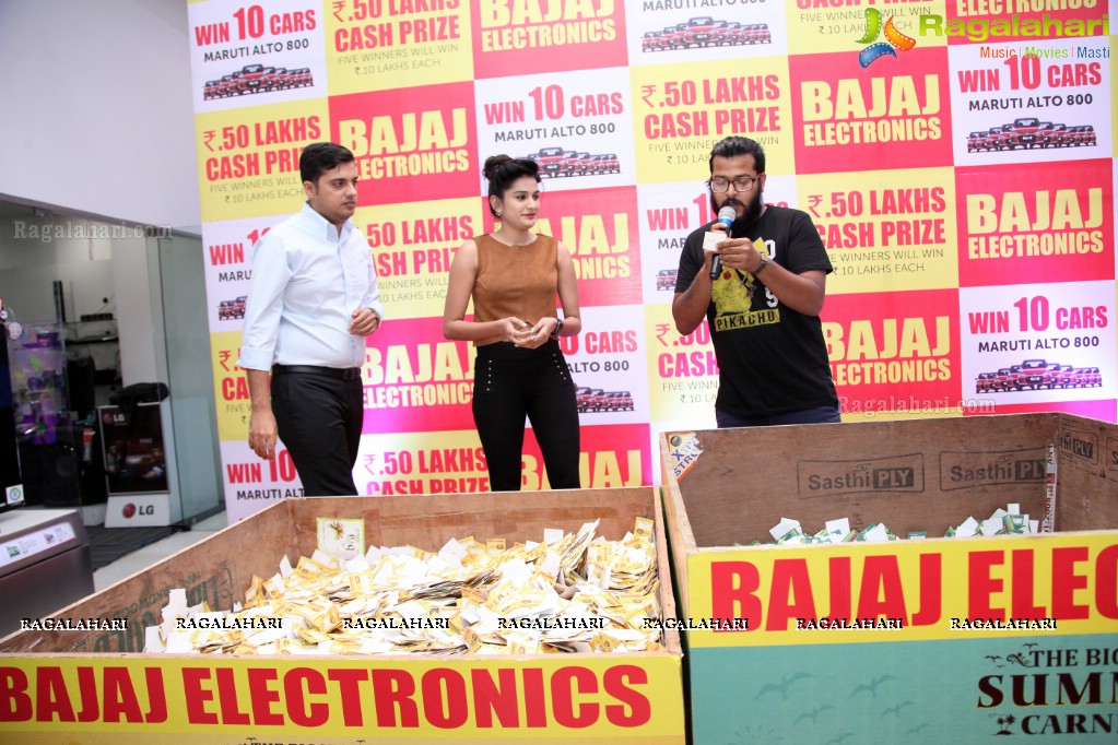 Bajaj Electronics Lucky Draw at Forum Sujana Mall, Hyderabad