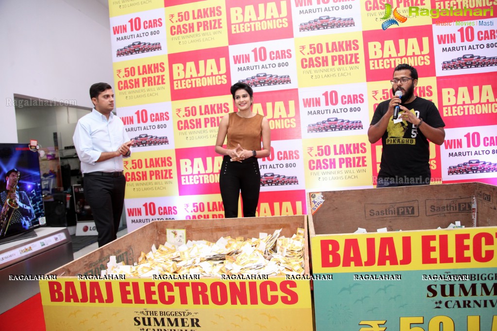 Bajaj Electronics Lucky Draw at Forum Sujana Mall, Hyderabad