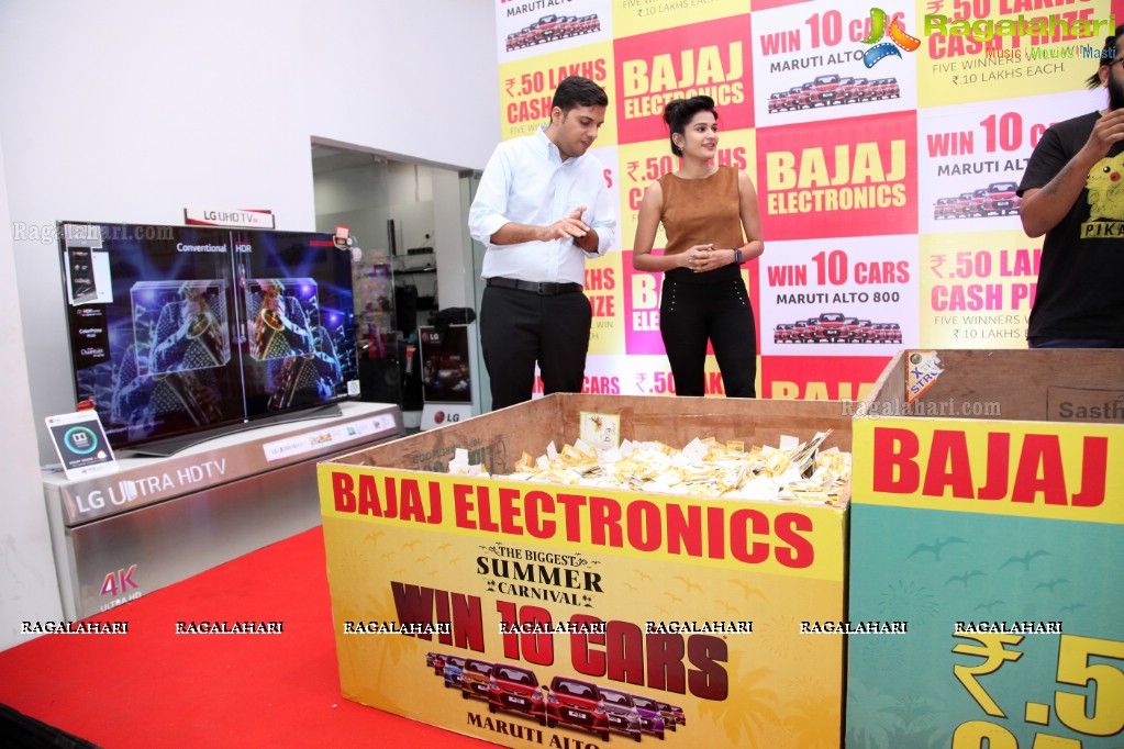 Bajaj Electronics Lucky Draw at Forum Sujana Mall, Hyderabad