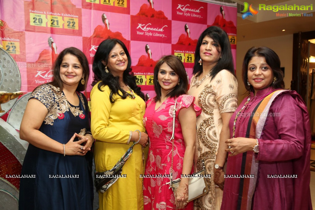 Grand Launch of Khwaaish Designer Exhibition by Daksha Nagarkar at Taj Krishna, Hyderabad