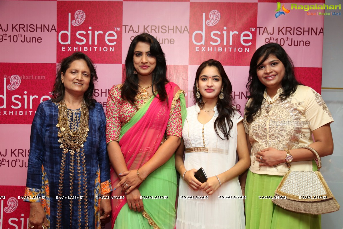 D'sire Exhibition at Taj Krishna, Hyderabad