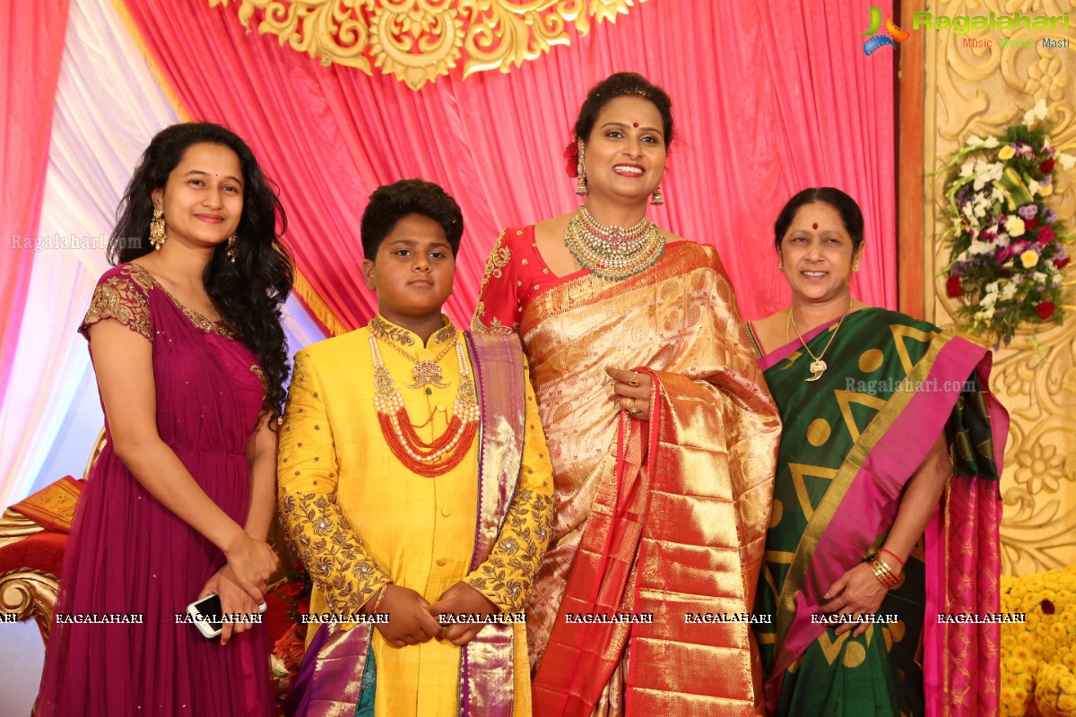 Dhoti Function of Shrunjith Reddy at Taj Krishna, Hyderabad