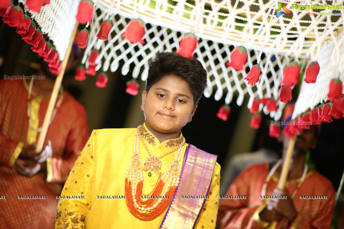 Dhoti Function of Shrunjith Reddy at Taj Krishna, Hyderabad