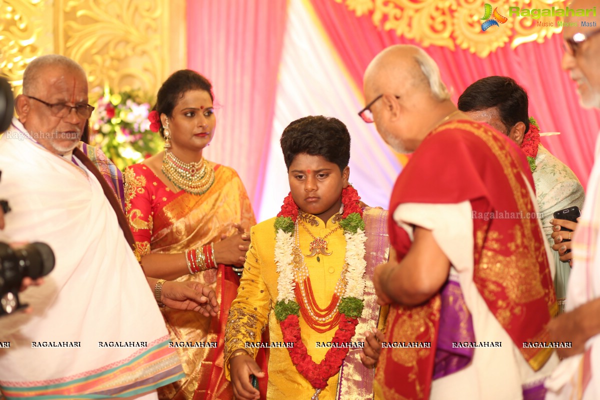 Dhoti Function of Shrunjith Reddy at Taj Krishna, Hyderabad