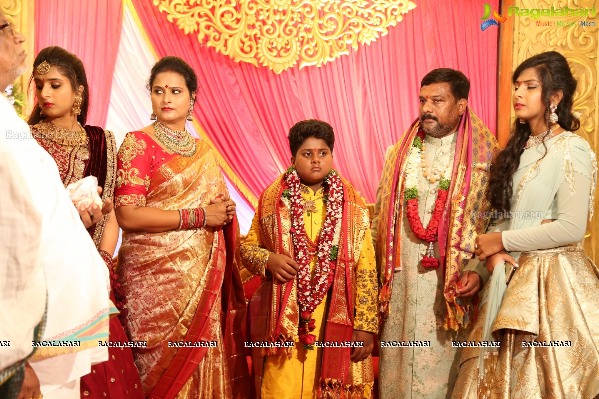 Dhoti Function of Shrunjith Reddy at Taj Krishna, Hyderabad