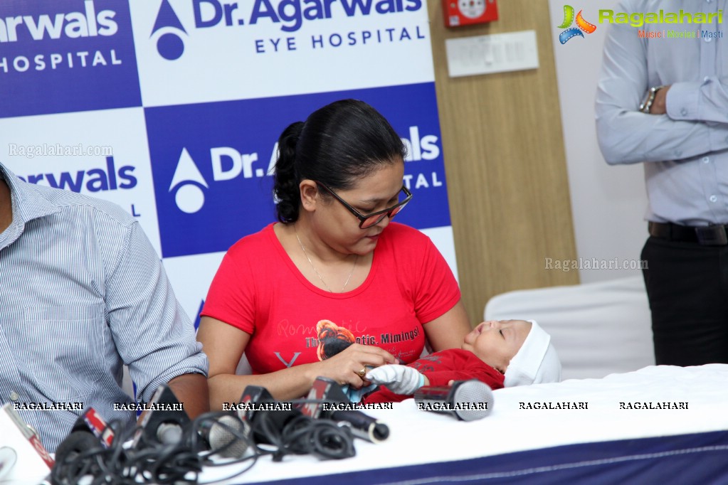 Dr. Agarwal’s Eye Hospital Press Conference at Dr. Agarwal's Eye Hospital, Himayatnagar, Hyderabad