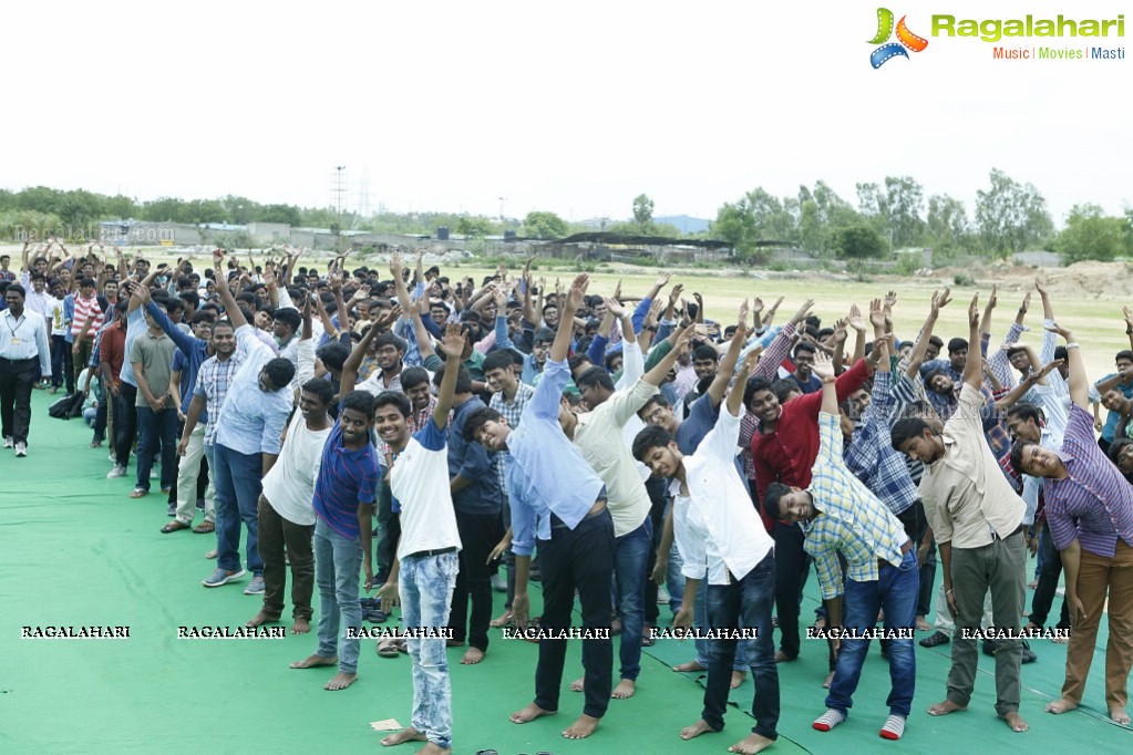 Gautami Tadimalla Youth Yoga in GITAM College, Hyderabad