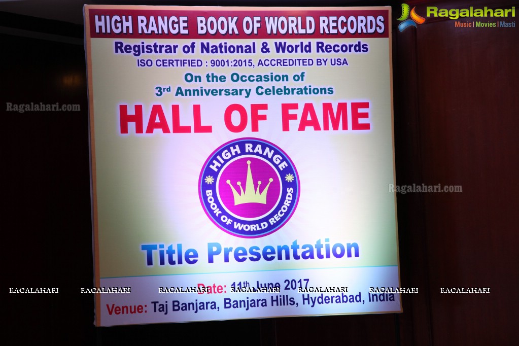 High Range Book of Records at Taj Banjara, Hyderabad