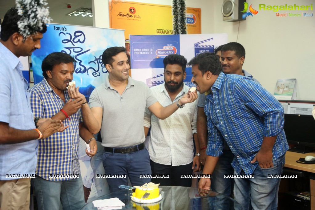 Idi Naa Love Story First Song Launch at 91.1 FM Radio City