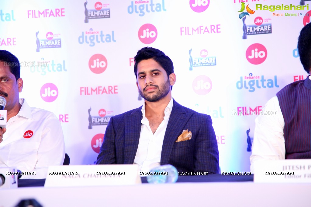 64th Jio Filmfare Awards South 2017 Press Conference at Reliance Digital Store, Banjara Hills, Hyderabad