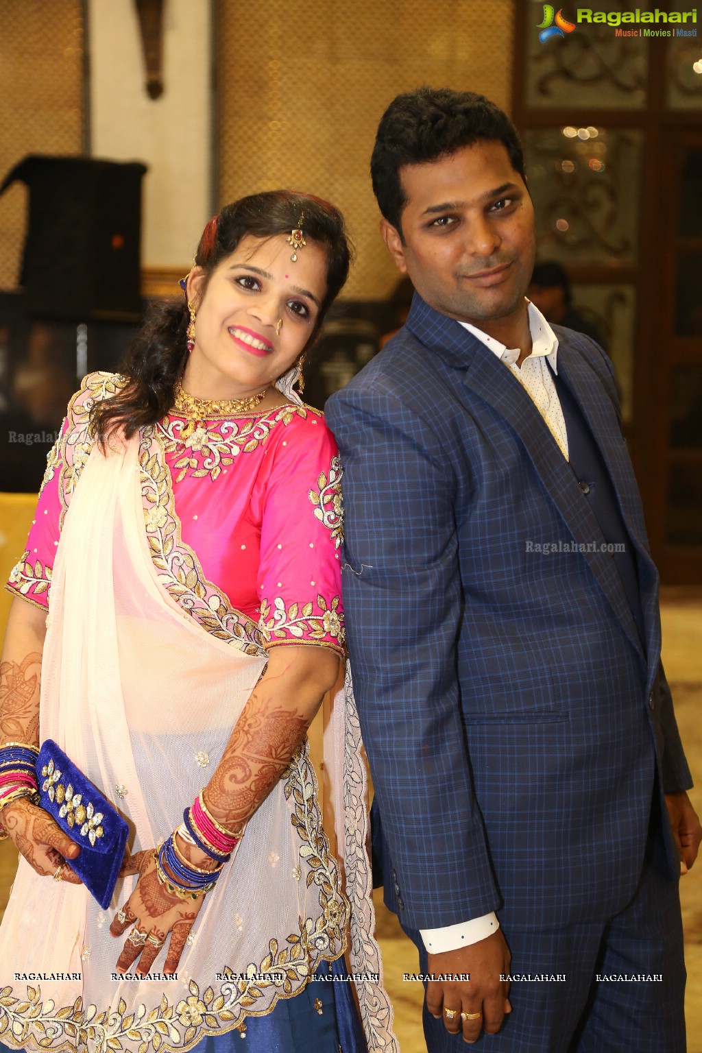 Wedding Reception of Kethan and Divya at Convention Center Nampally