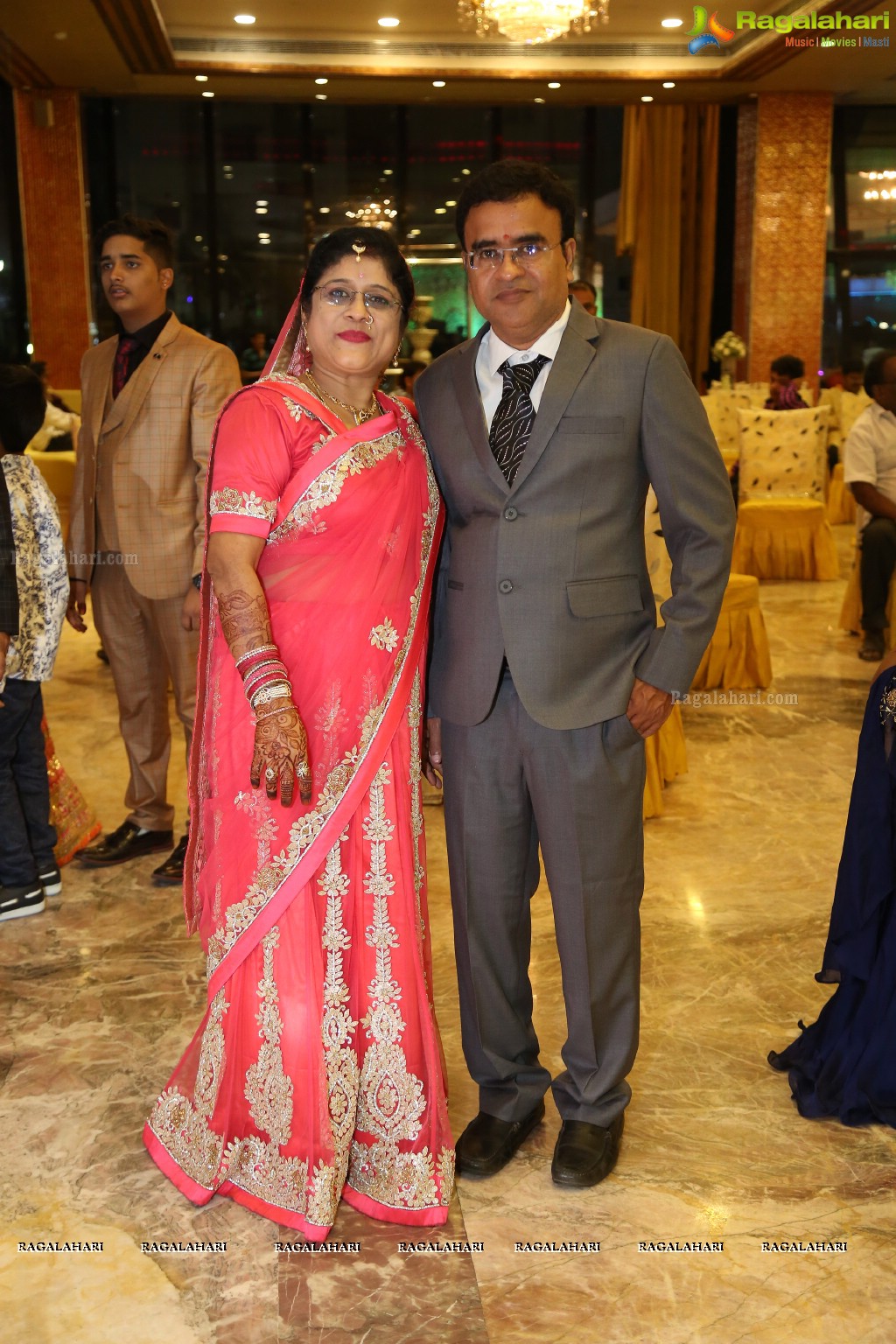 Wedding Reception of Kethan and Divya at Convention Center Nampally