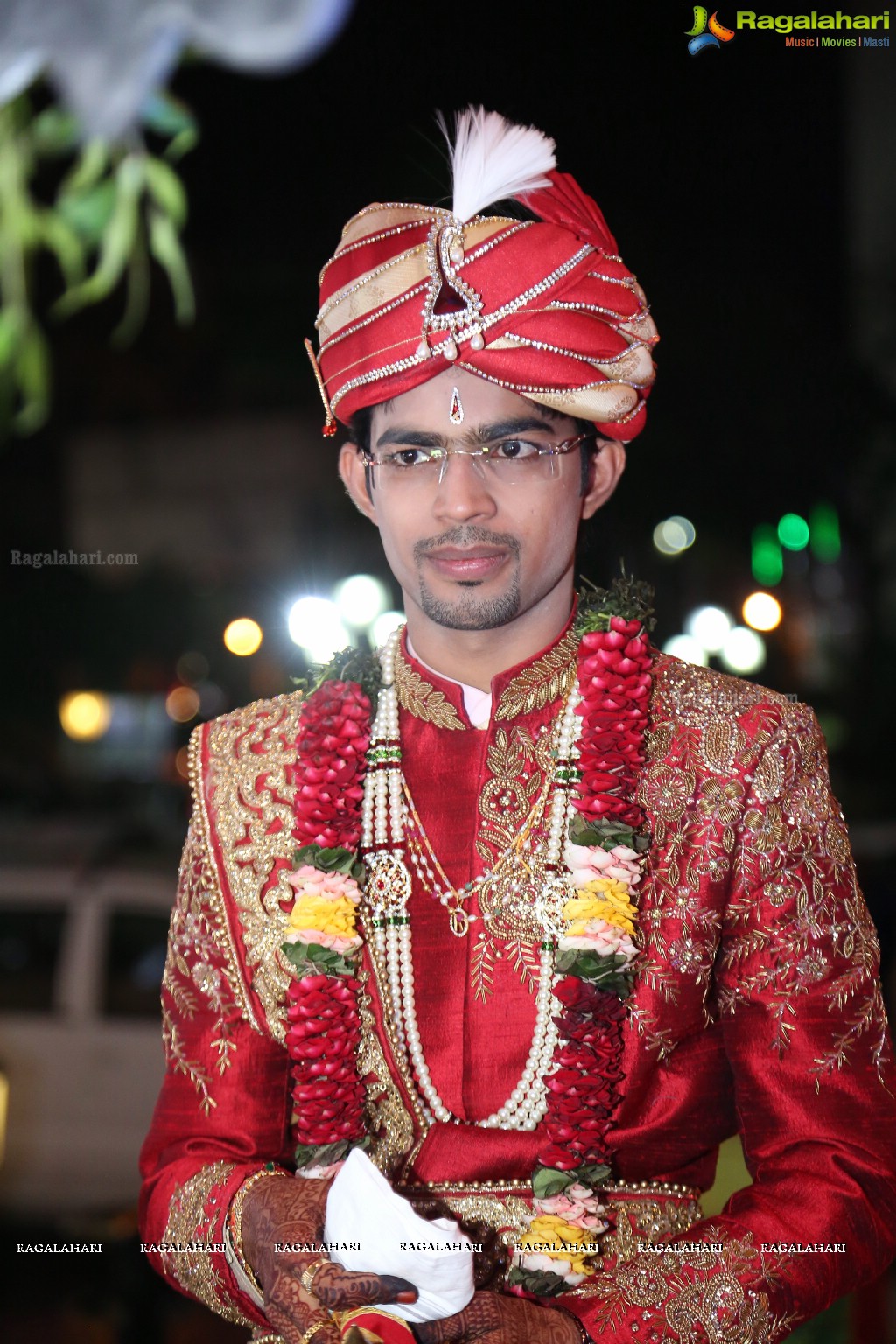 Wedding Reception of Kethan and Divya at Convention Center Nampally