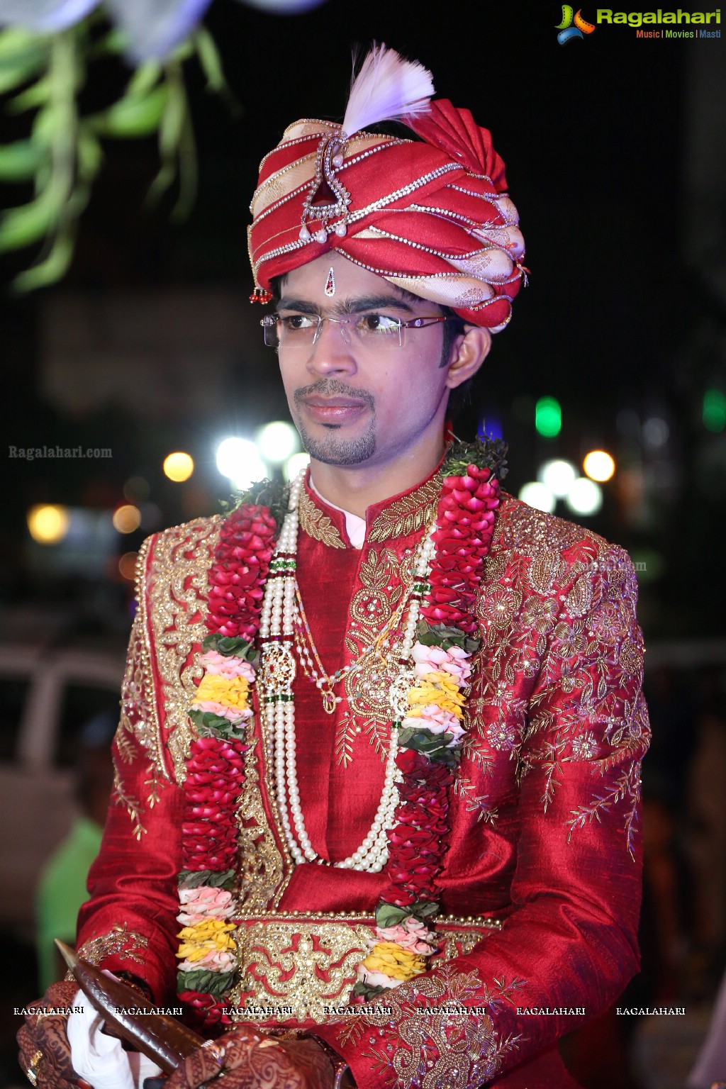 Wedding Reception of Kethan and Divya at Convention Center Nampally