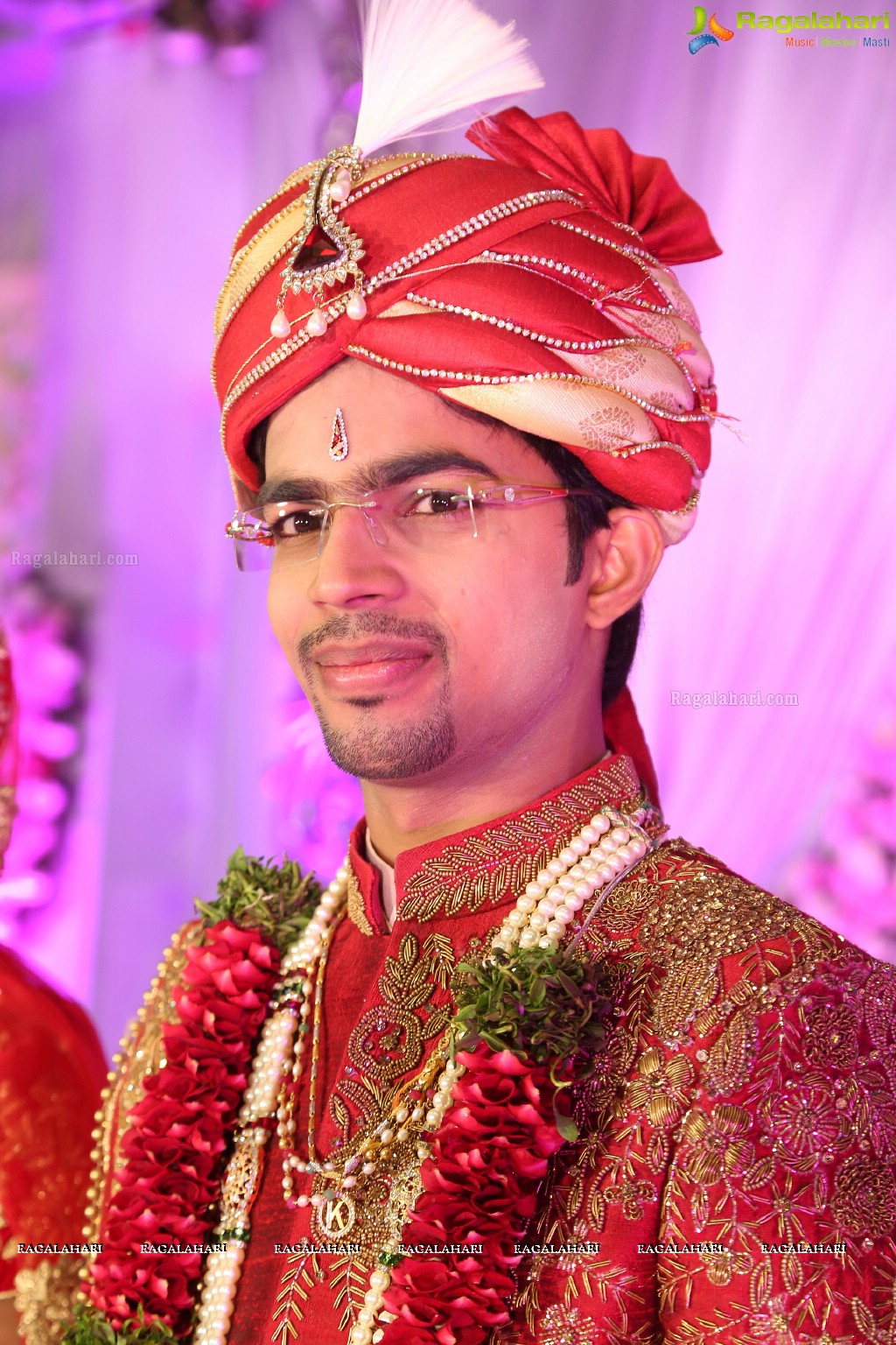 Wedding Reception of Kethan and Divya at Convention Center Nampally