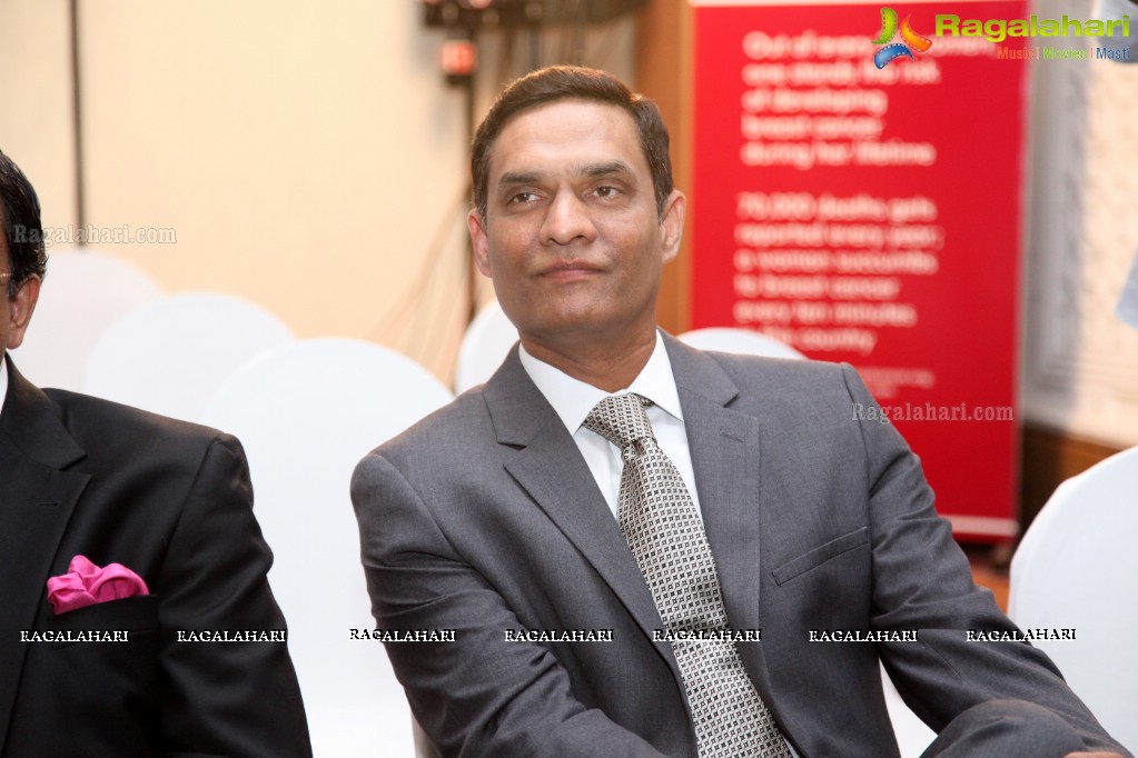 POC Medical Systems and Ushalakshmi Breast Cancer Foundation Press Meet at Hotel ITC Kakatiya, Hyderabad