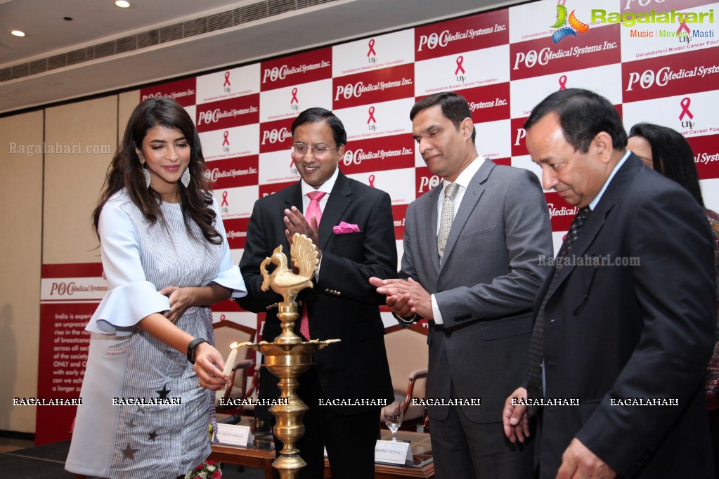 POC Medical Systems and Ushalakshmi Breast Cancer Foundation Press Meet at Hotel ITC Kakatiya, Hyderabad