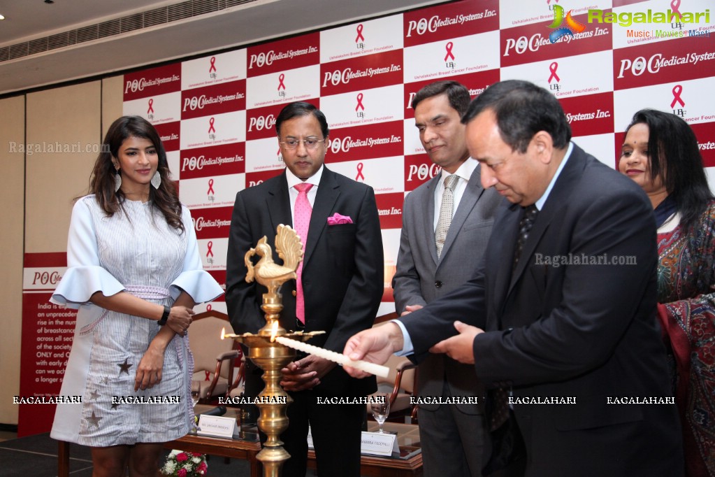 POC Medical Systems and Ushalakshmi Breast Cancer Foundation Press Meet at Hotel ITC Kakatiya, Hyderabad