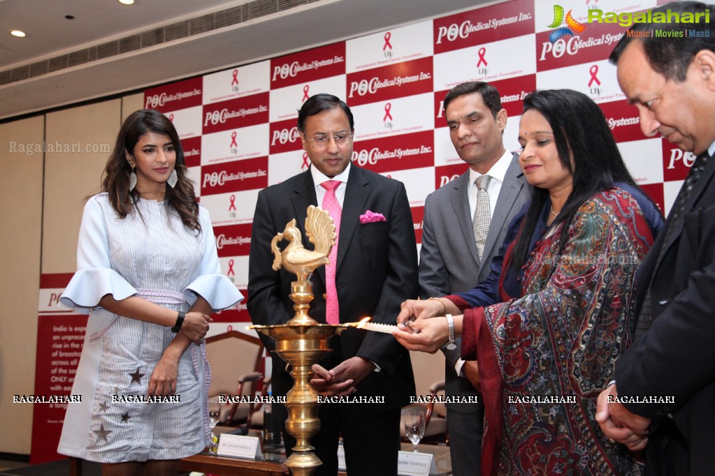 POC Medical Systems and Ushalakshmi Breast Cancer Foundation Press Meet at Hotel ITC Kakatiya, Hyderabad