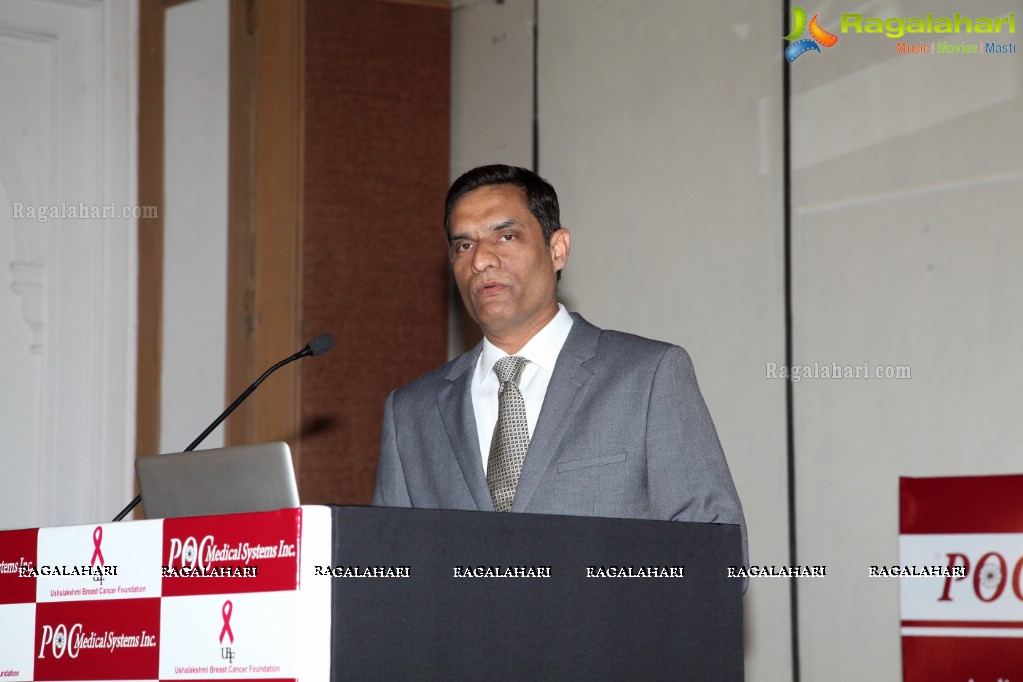 POC Medical Systems and Ushalakshmi Breast Cancer Foundation Press Meet at Hotel ITC Kakatiya, Hyderabad