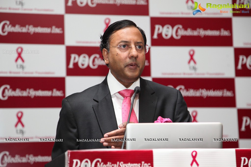 POC Medical Systems and Ushalakshmi Breast Cancer Foundation Press Meet at Hotel ITC Kakatiya, Hyderabad