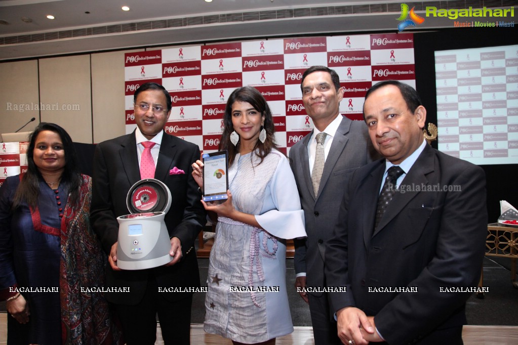 POC Medical Systems and Ushalakshmi Breast Cancer Foundation Press Meet at Hotel ITC Kakatiya, Hyderabad