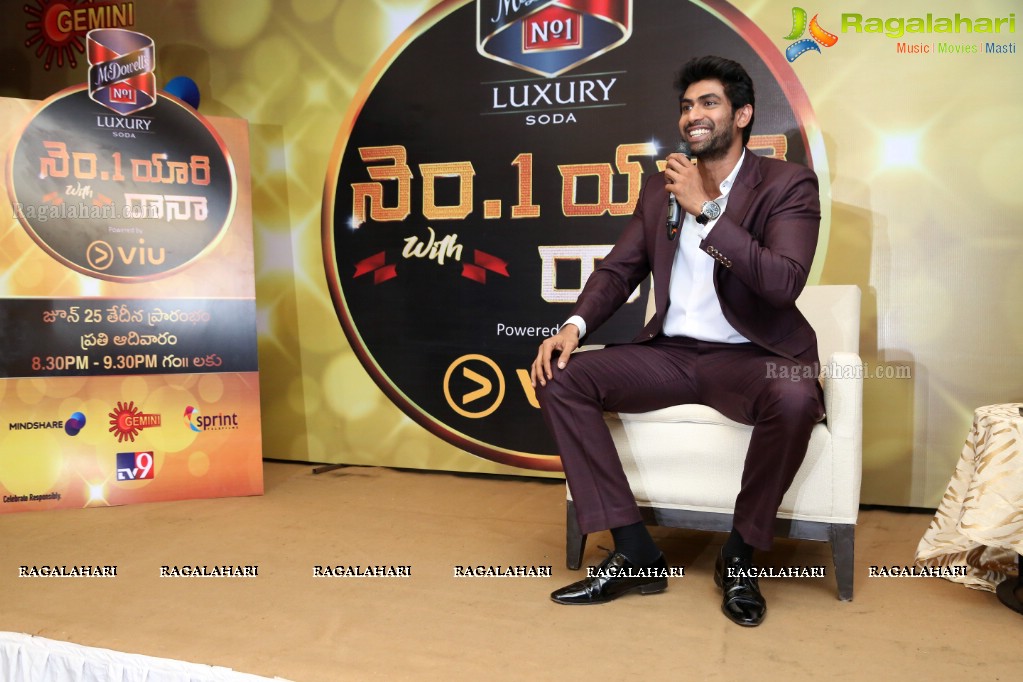 McDowell's Luxury Soda launches No.1 Yaari with Rana Daggubati