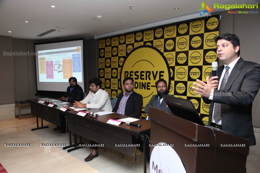  DineDesk Press Conference at Mercure Hyderabad KCP
