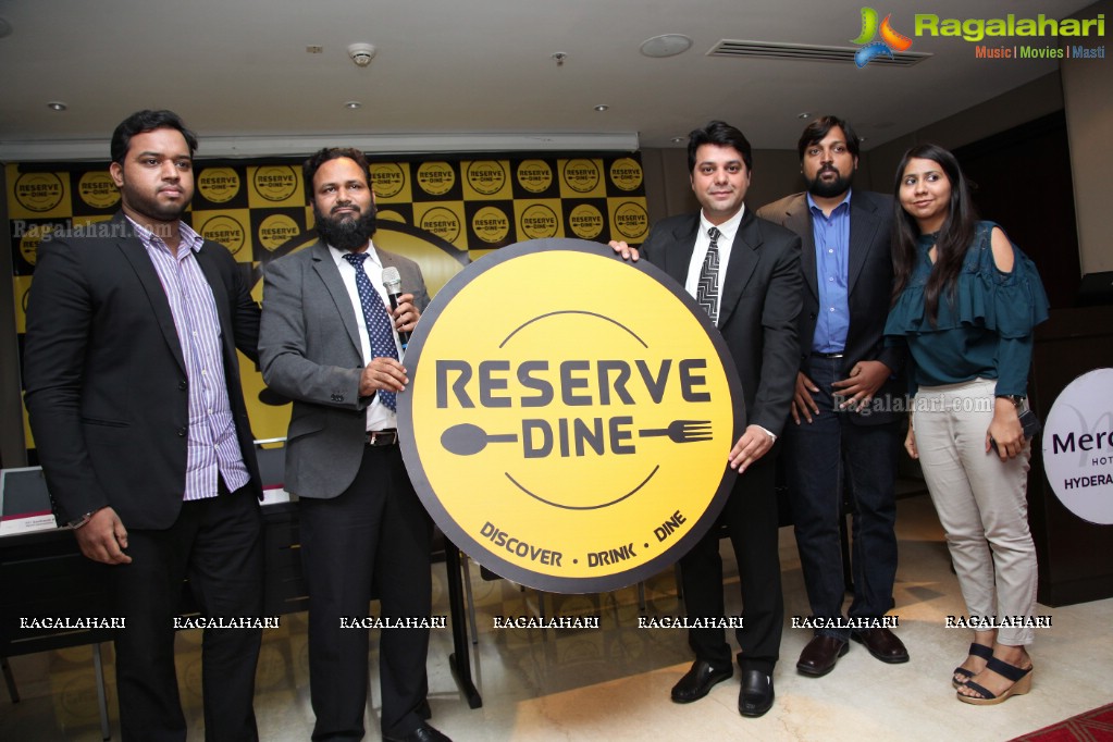  DineDesk Press Conference at Mercure Hyderabad KCP