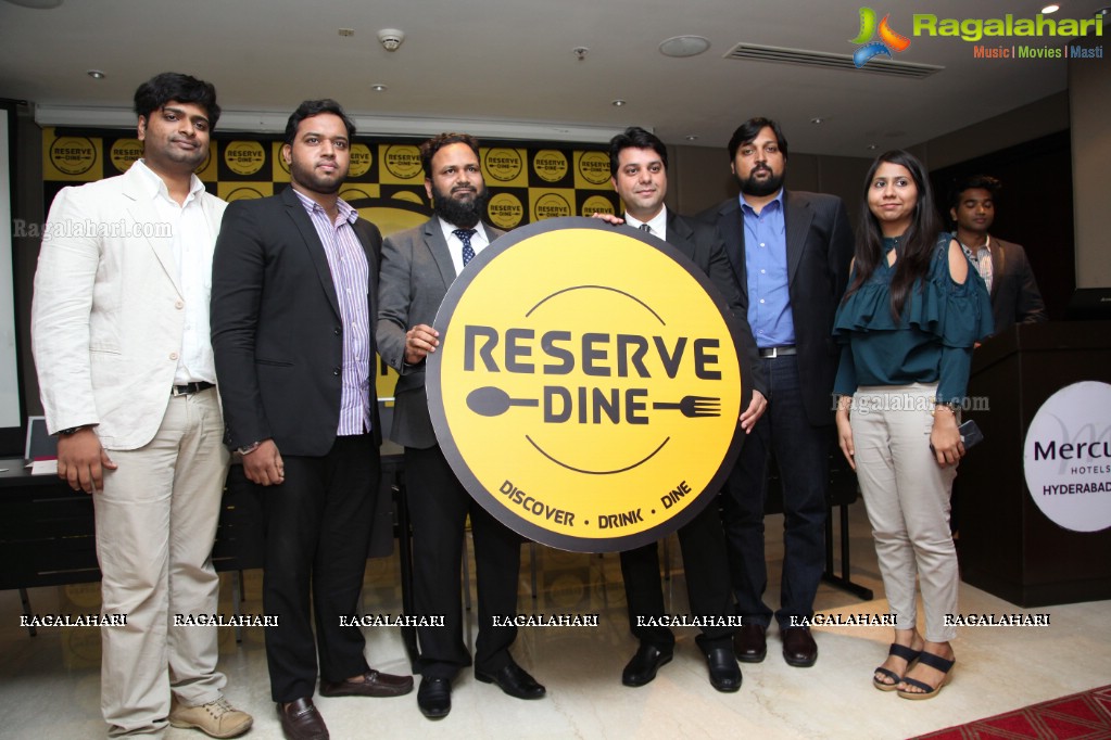  DineDesk Press Conference at Mercure Hyderabad KCP