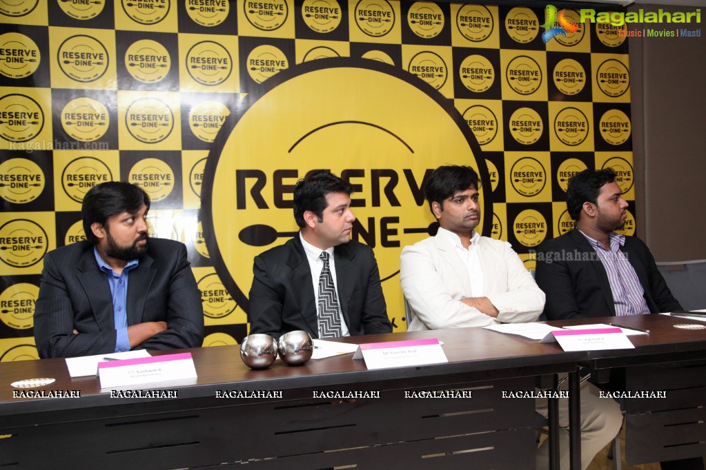  DineDesk Press Conference at Mercure Hyderabad KCP