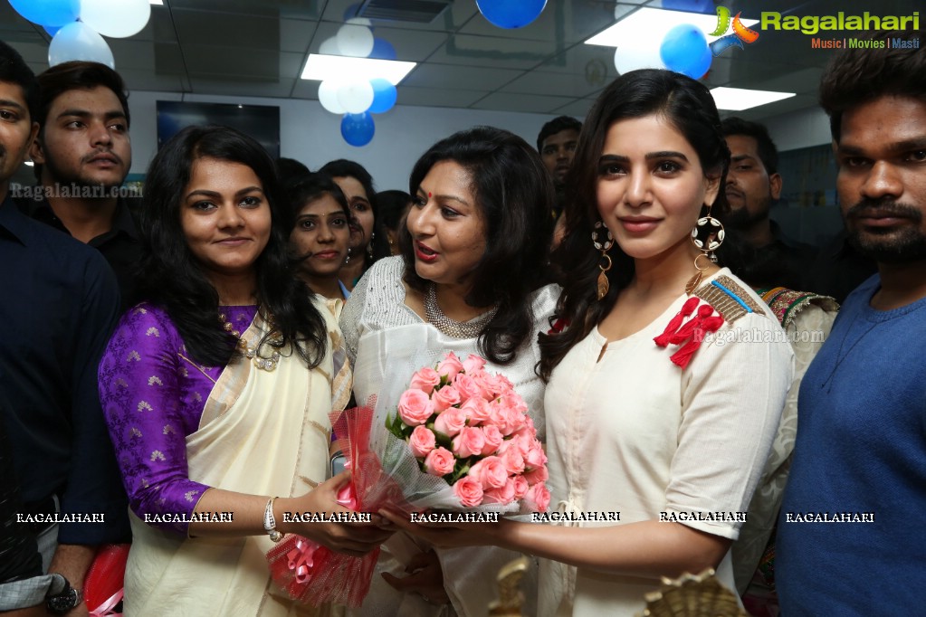 Samantha launches V Care Super Speciality Clinic at Banjara Hills, Hyderabad