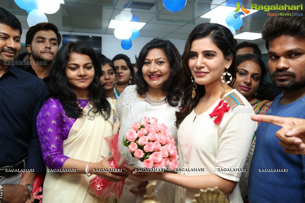 Samantha launches V Care Super Speciality Clinic at Banjara Hills, Hyderabad