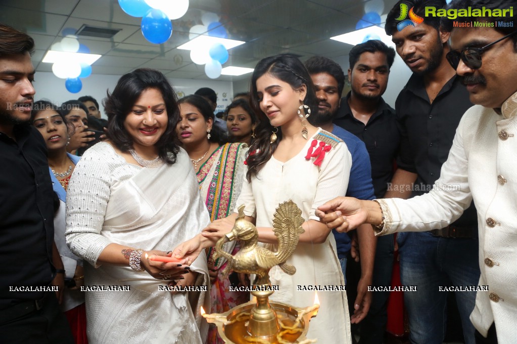 Samantha launches V Care Super Speciality Clinic at Banjara Hills, Hyderabad