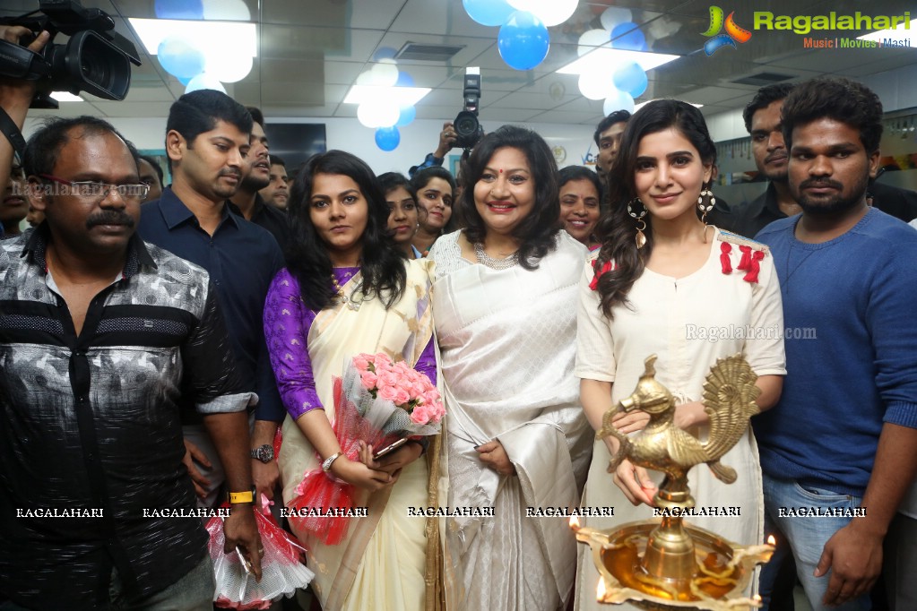 Samantha launches V Care Super Speciality Clinic at Banjara Hills, Hyderabad